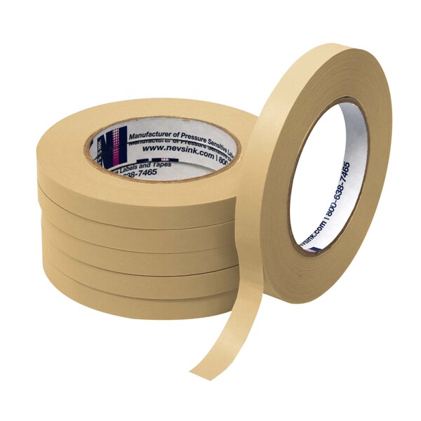 1/2" wide x 60yd Tan Labeling Tape